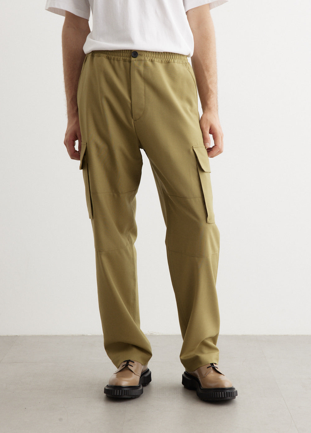 Drawstring Cargo Pants