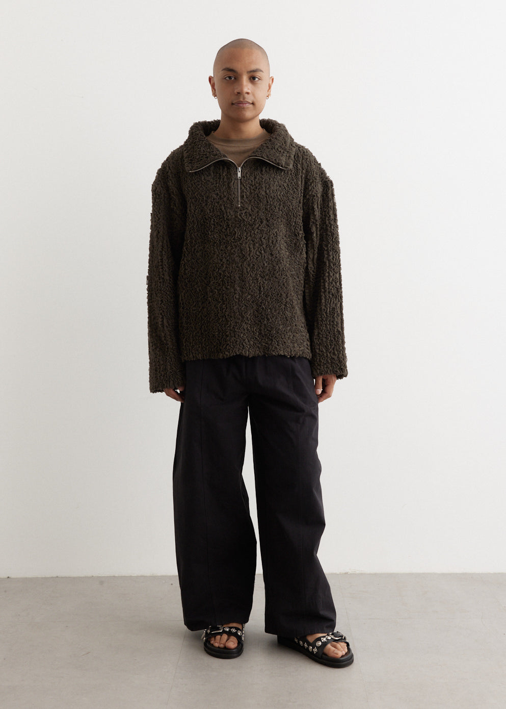 HANDMADE LOOPBACK PULLOVER-