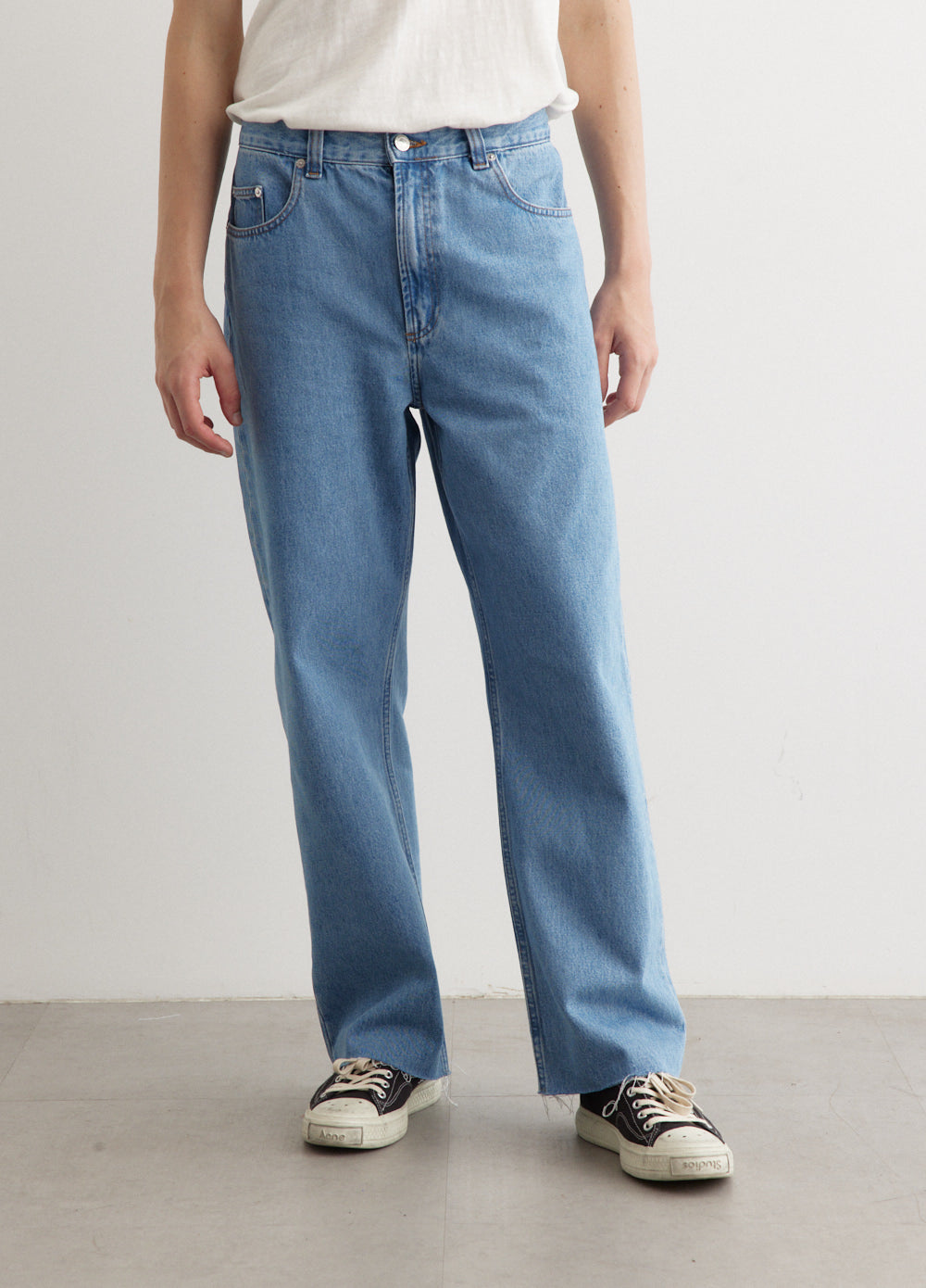 A.P.C. -  Relaxed Raw Edge Jeans - Jean