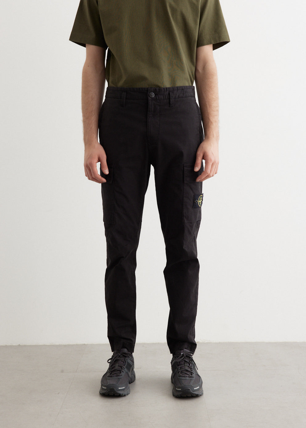 Stone island best sale stretch poplin pants