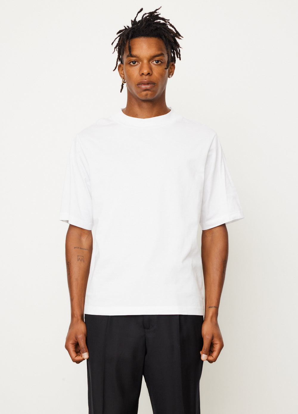 Dressy white t outlet shirt