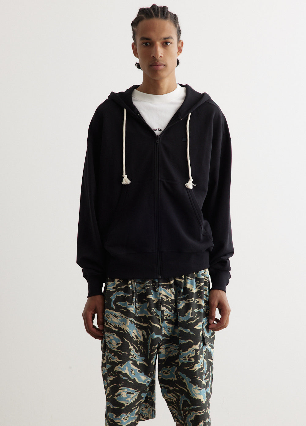 Acne Studios -  Fiah Hooded Zip Sweater - Sweater