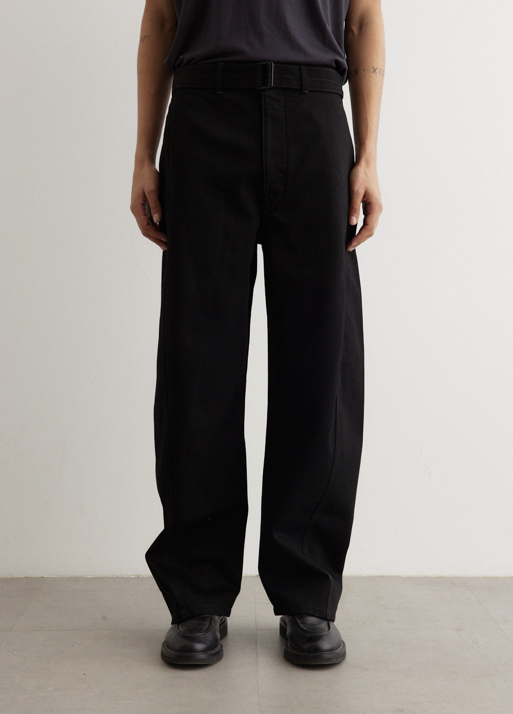 Twisted Belted Pants