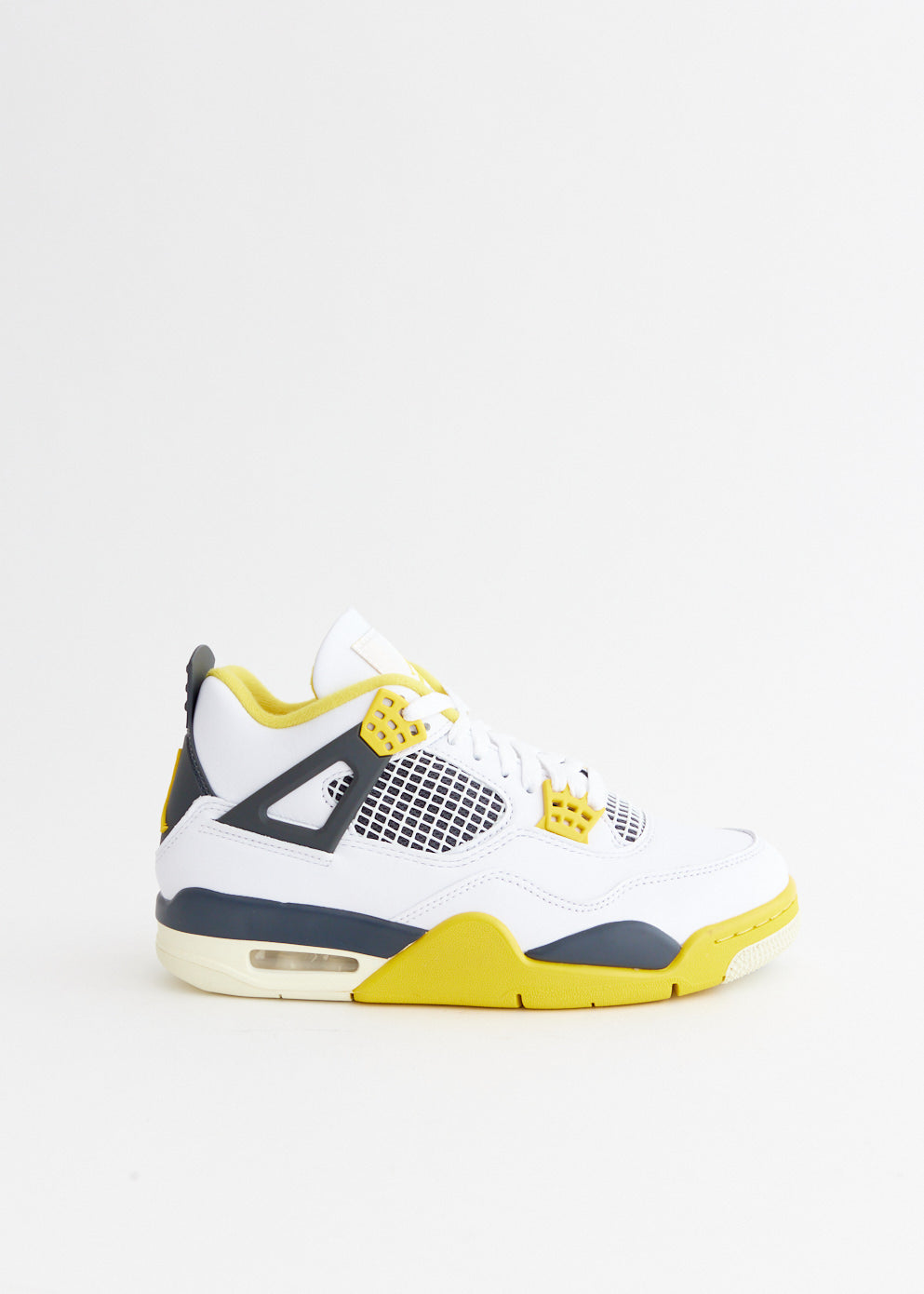 Nike -  Women's Air Jordan 4 'Vivid Sulphur' Sneakers - Sneaker