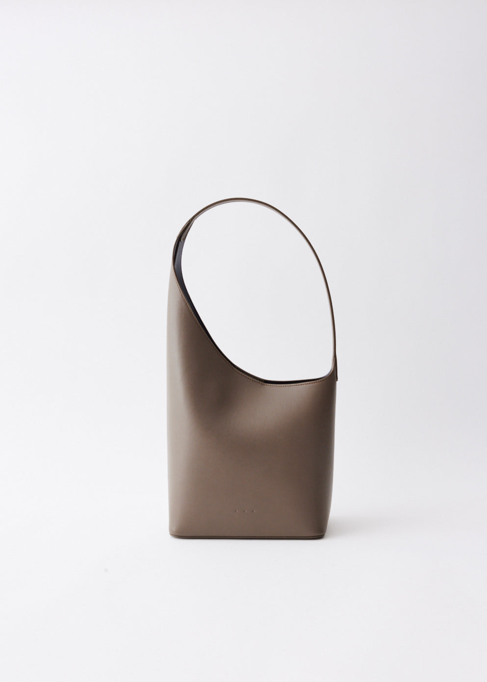 Demi lune leather handbag Aesther Ekme Black in Leather - 34517902