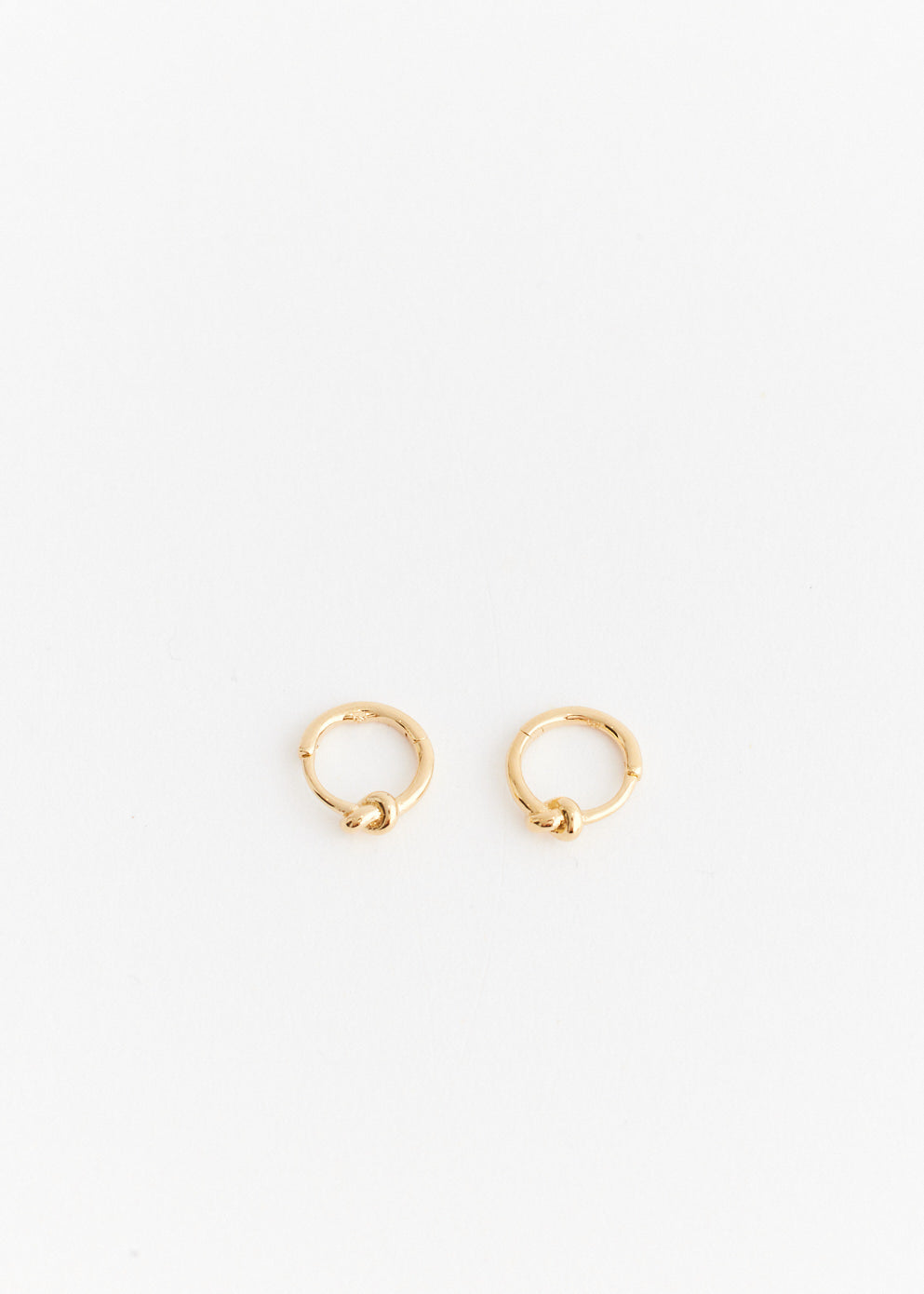 Incu Jewellery -  Knot Hoop Earrings - Earring