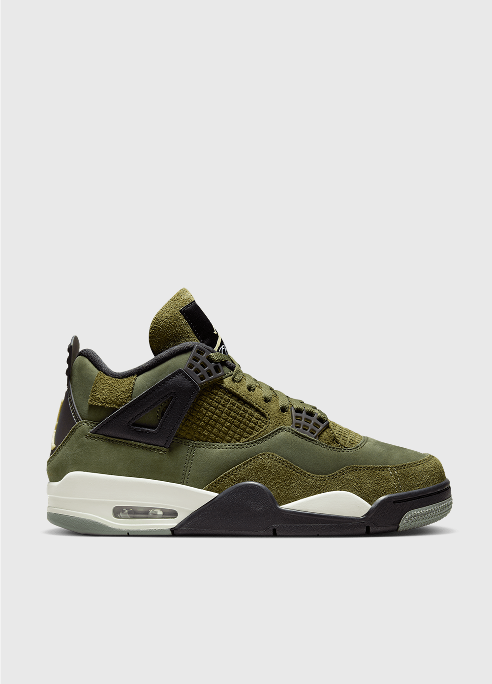 Nike -  Air Jordan 4 Retro 'Craft Olive' Sneakers - Sneaker