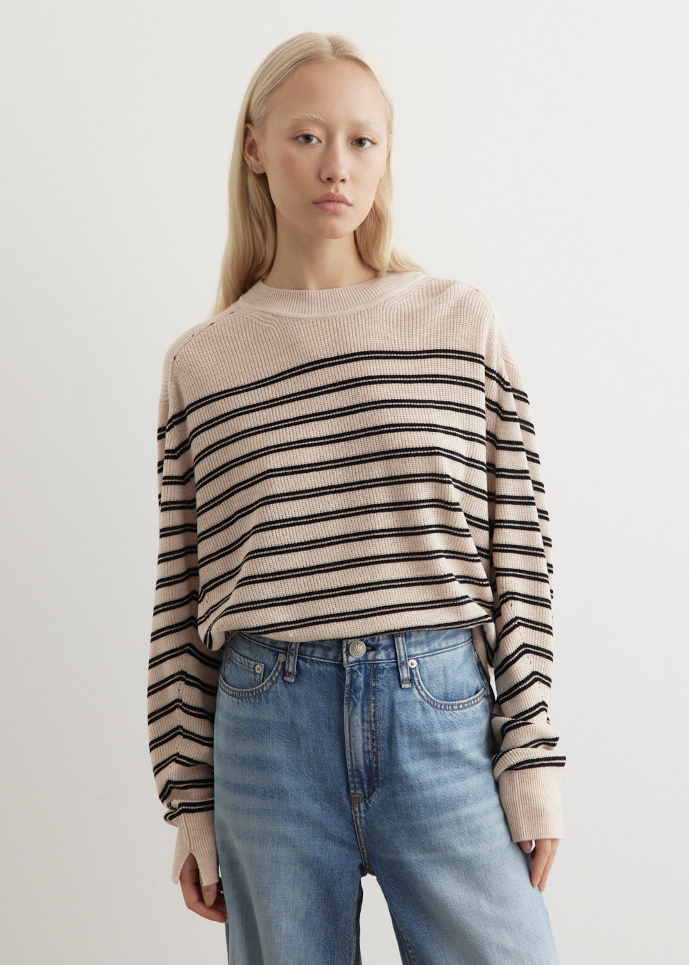 Rag & Bone -  Bree Crew Sweater - Knitwear