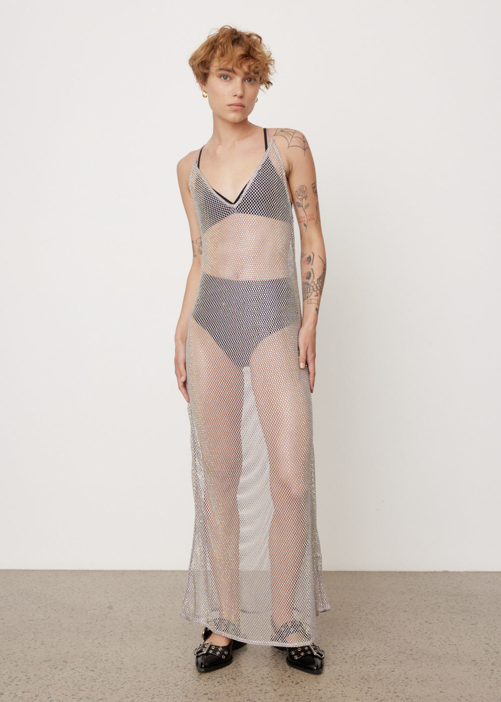 Embellished mesh hotsell