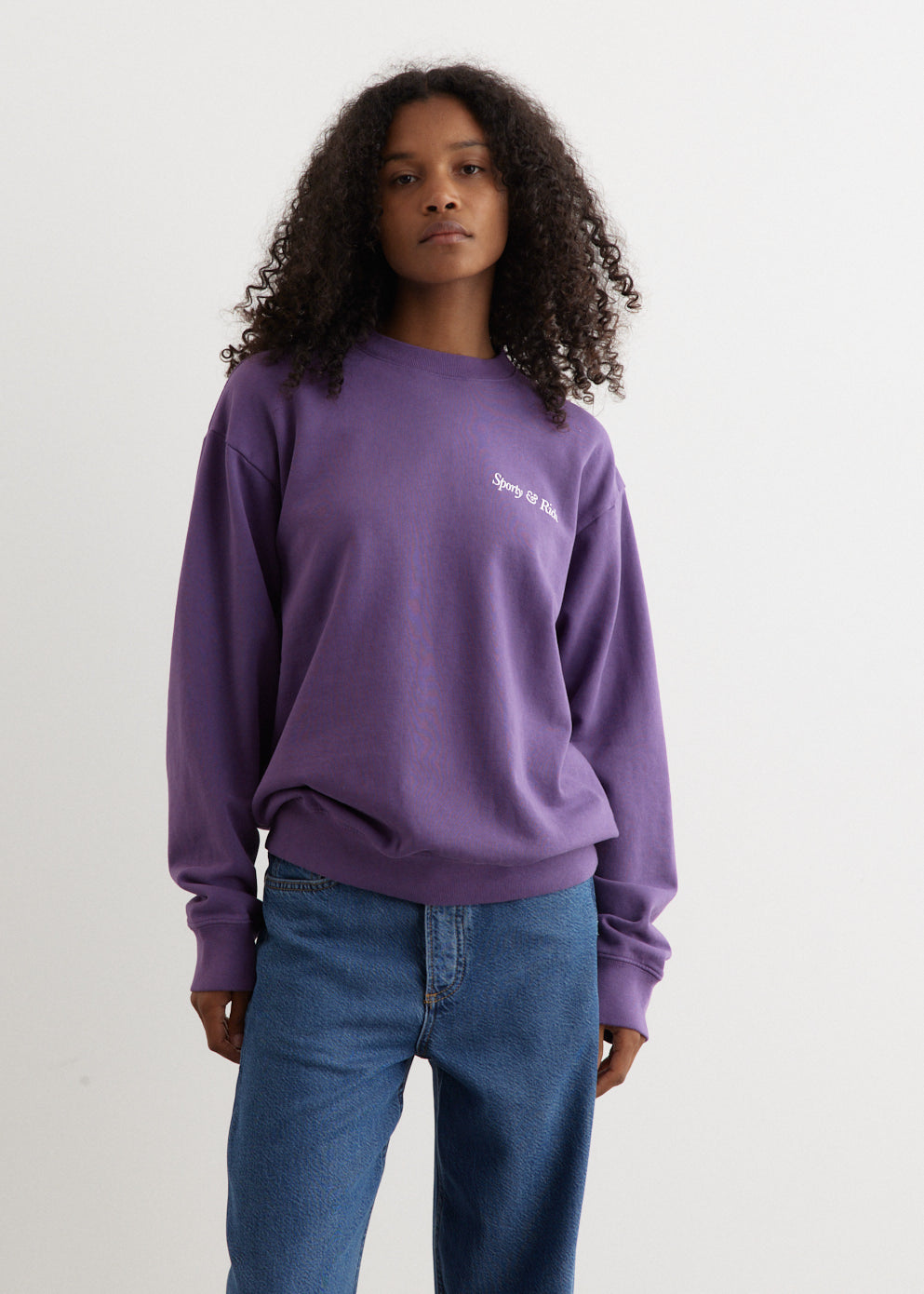 Women's Hoodie With Hwcny Print by Sporty Rich