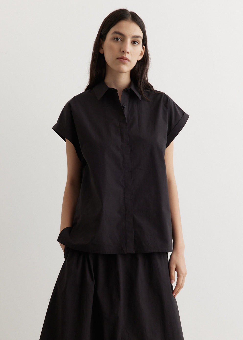 Matteau -  Relaxed Sleeveless Shirt - Shirt