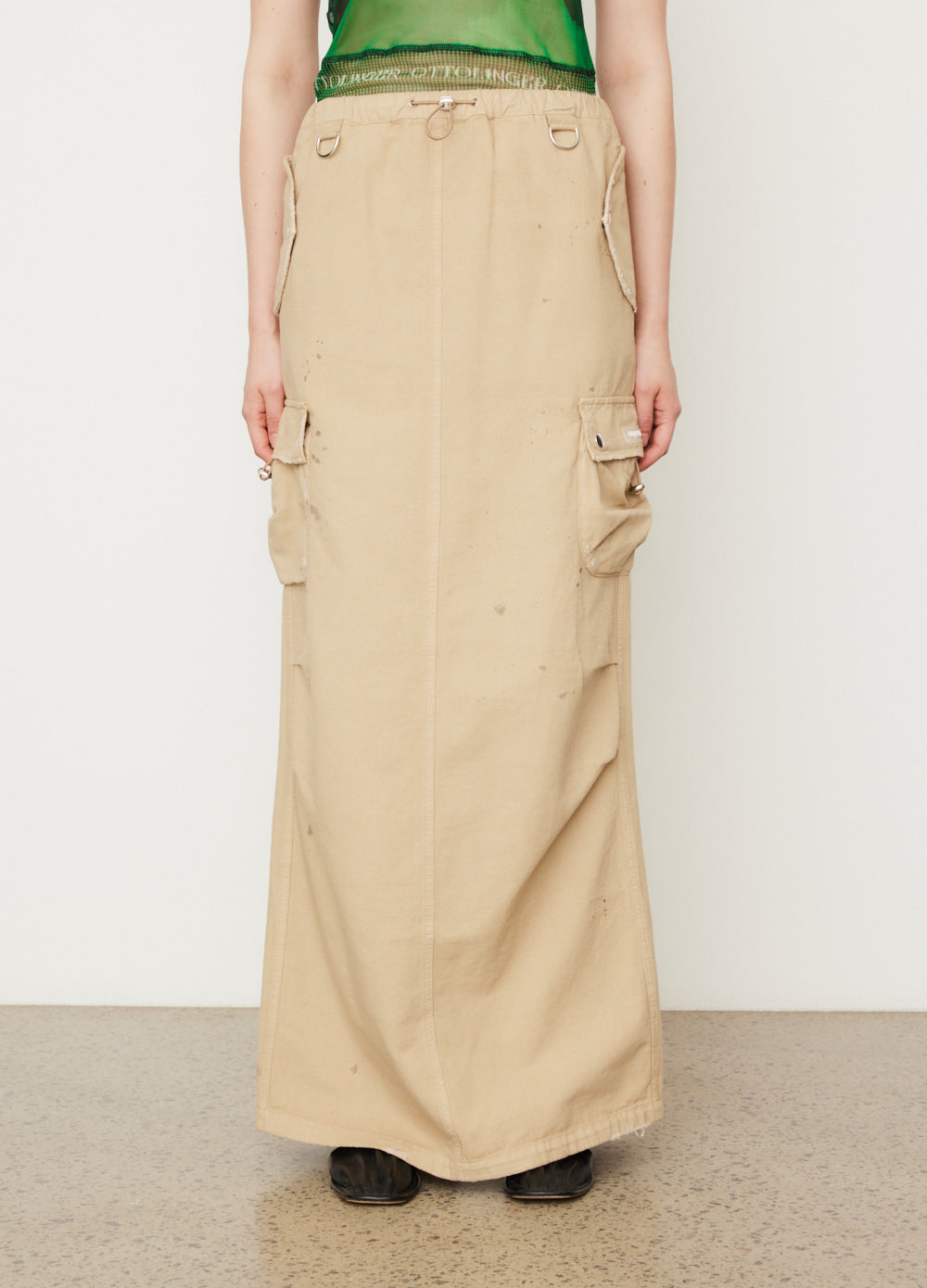 Coperni -  Canvas Cargo Maxi Skirt - Skirt