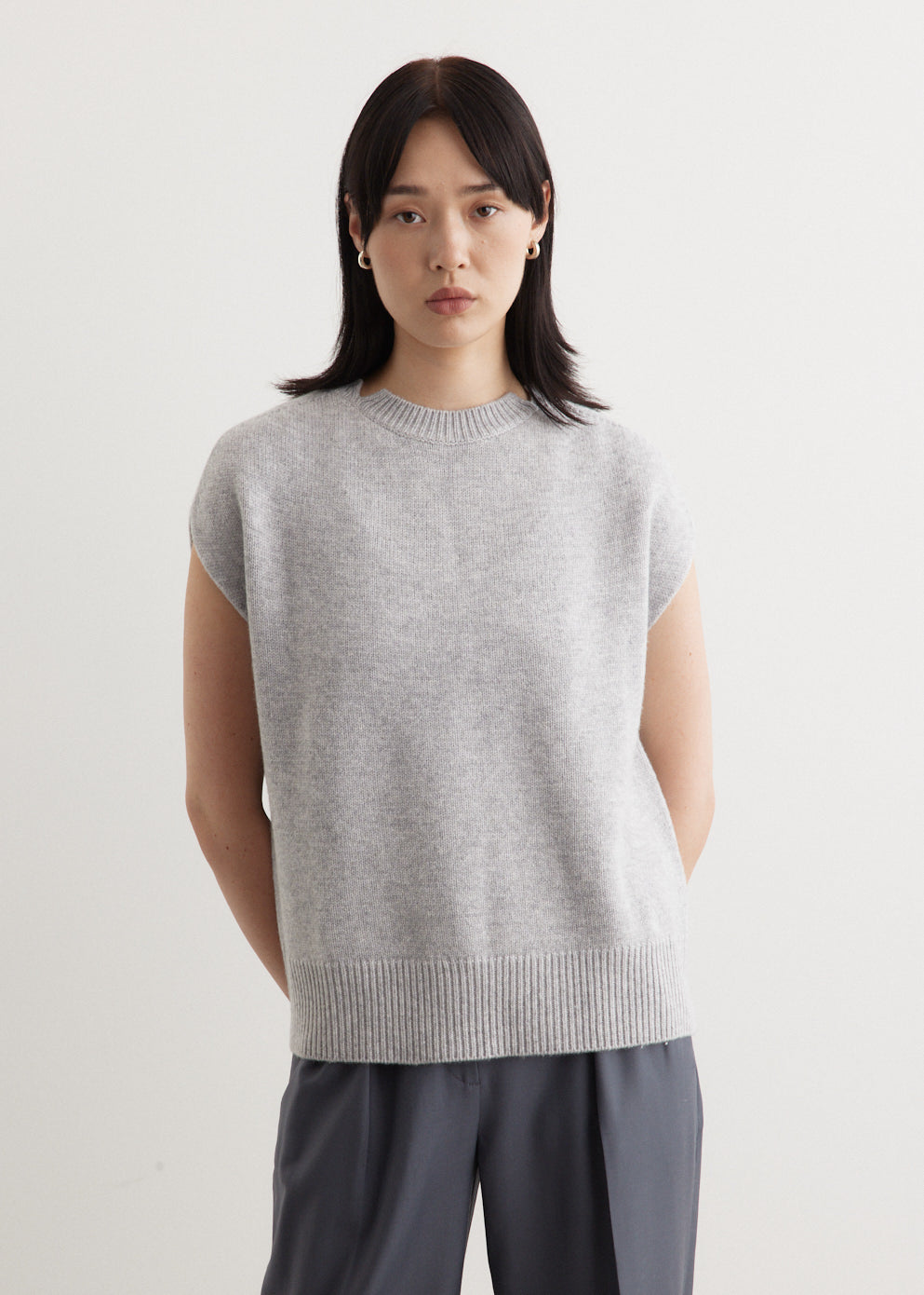 Loulou Studio -  Sagar Short Sleeve Sweater - Sweater