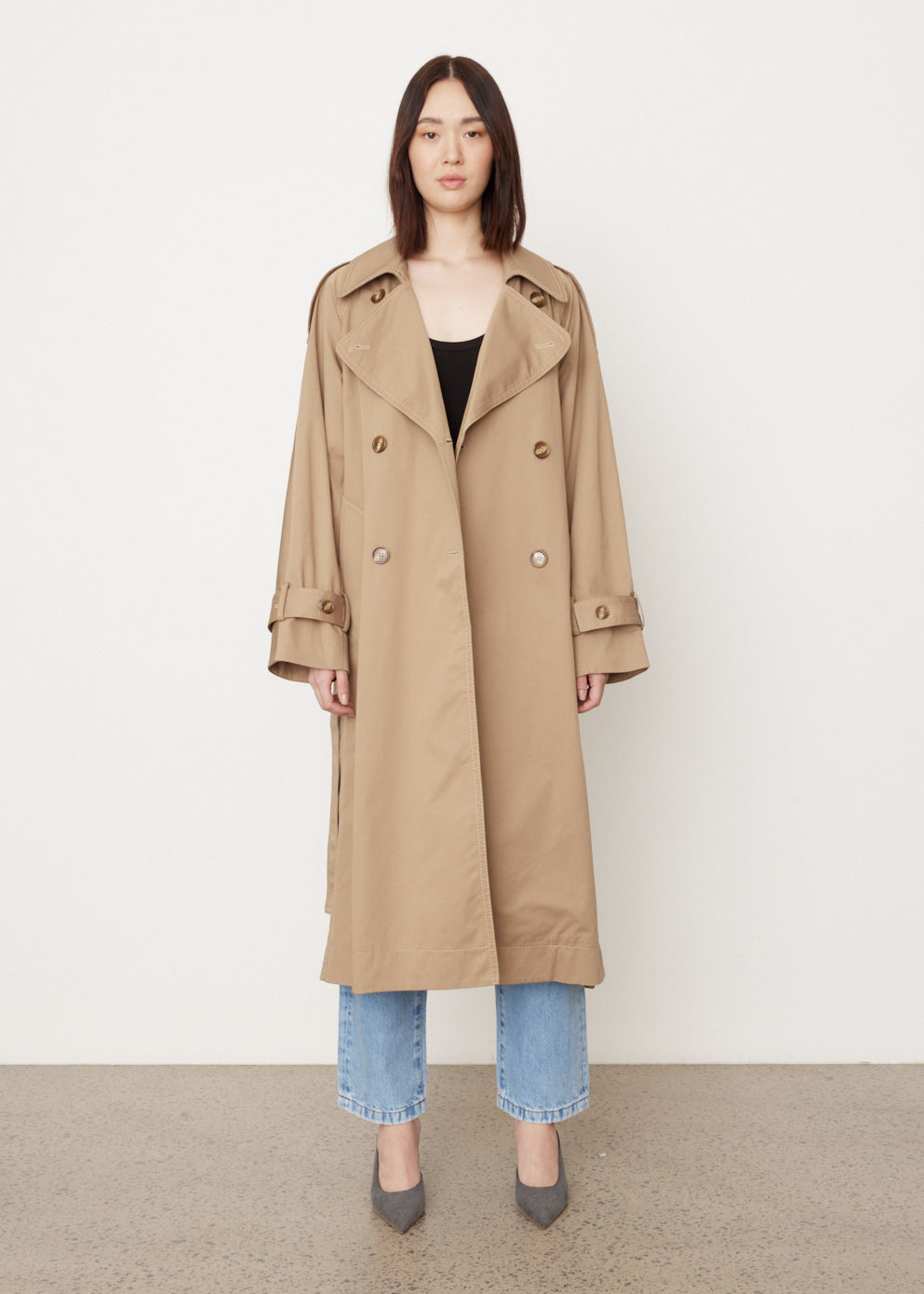 Acne clearance oversized coat