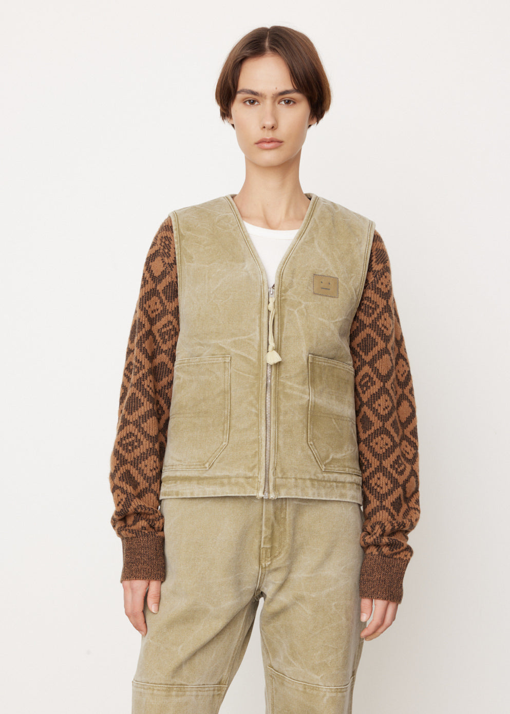 Acne Studios -  Ohady Canvas Padded Vest - Vest