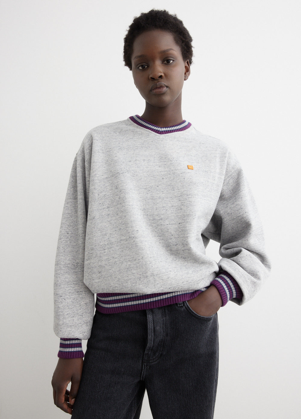 Acne Studios -  Fiah Varsity Sweatshirt - Sweater