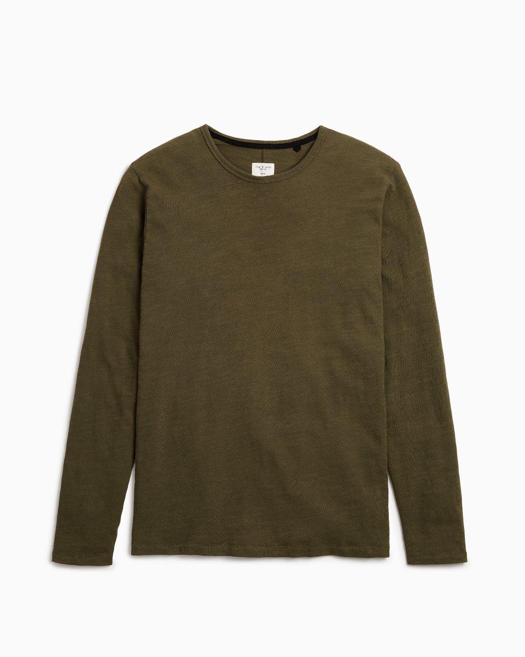 Rag & Bone -  Classic Long-sleeve T-shirt - Tshirt print