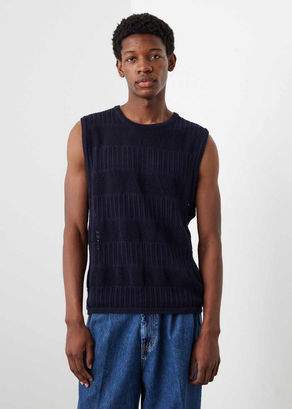 Typo Knit Vest