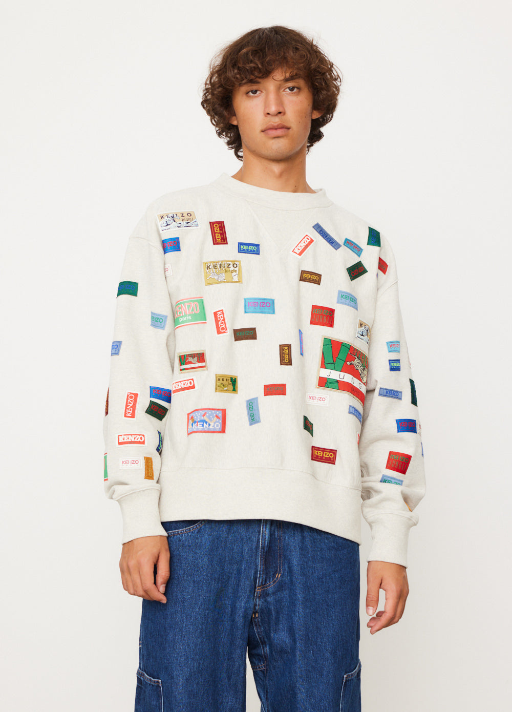 Kenzo Paris -  Archive Labels Sweatshirt - Sweater