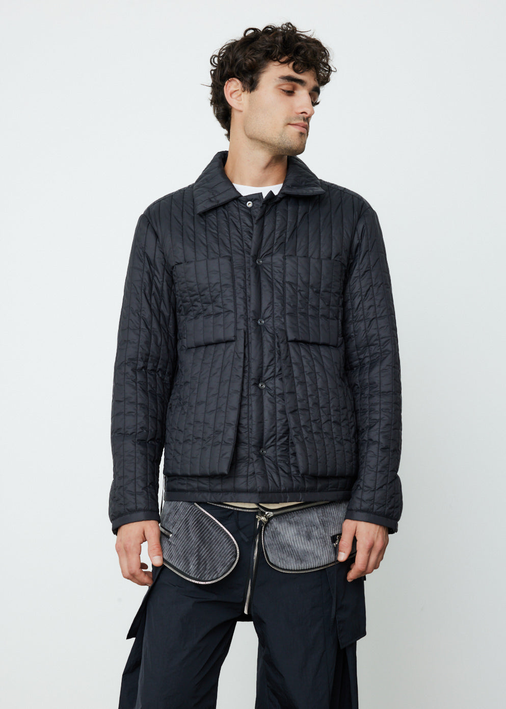 CRAIG GREEN quilted worker jacket