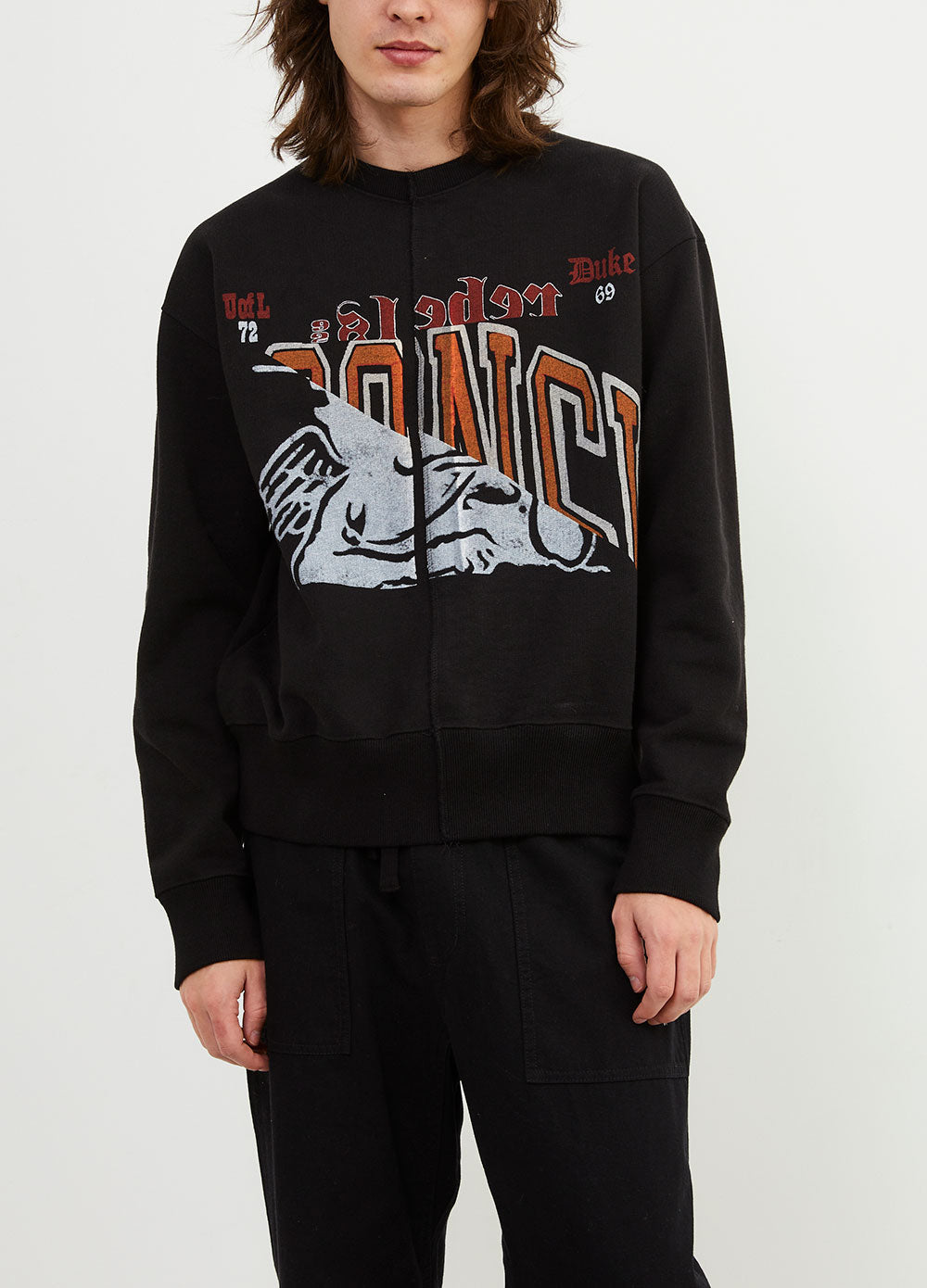 Slashed Base Sweatshirt