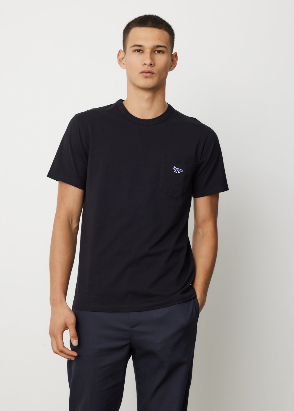 Fox Patch Classic Pocket T-Shirt