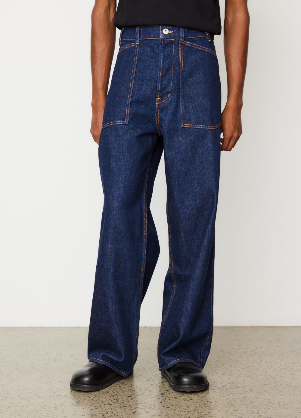 Rinse Sailor Jeans in Blue - Kenzo