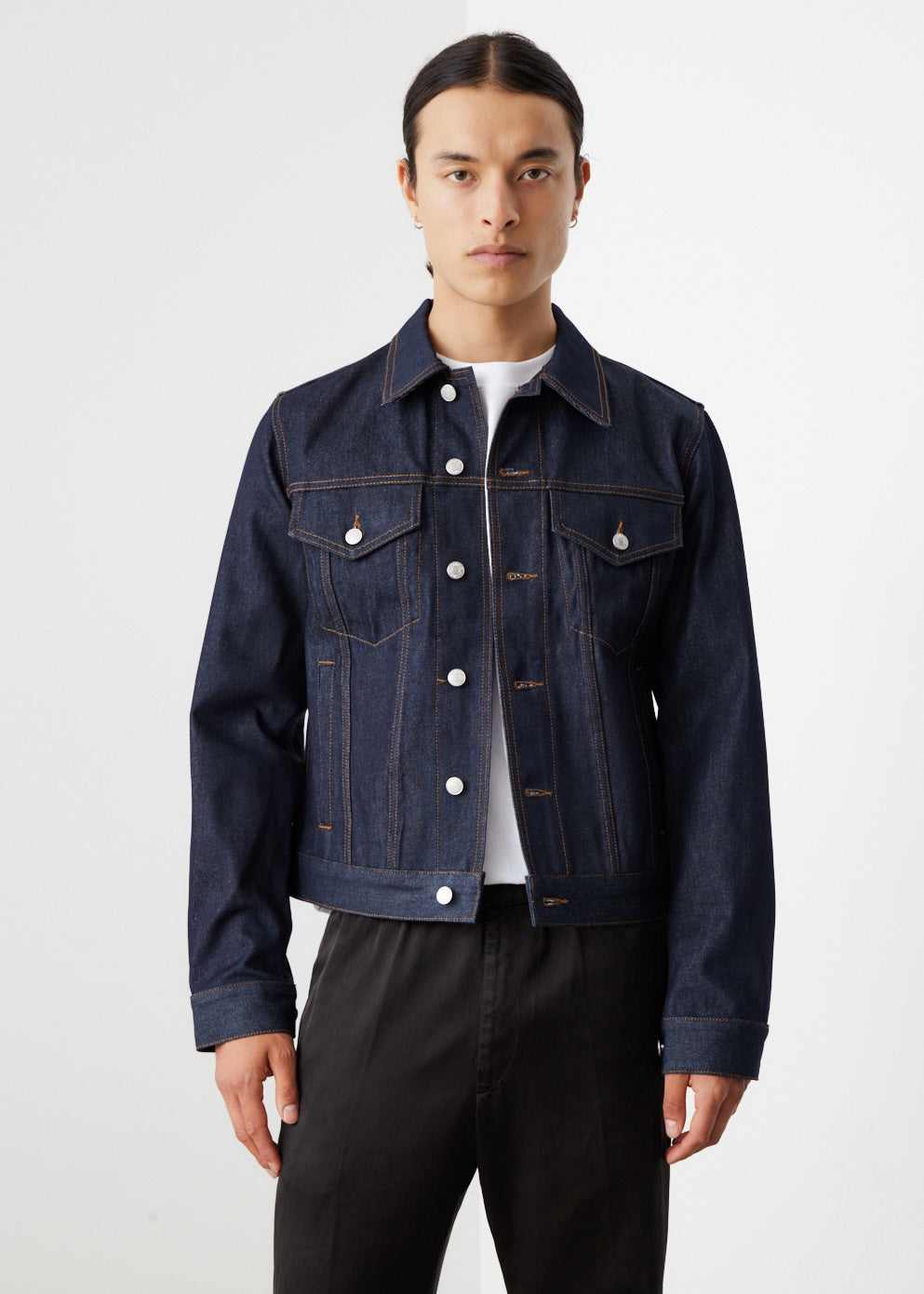 Dries van outlet noten denim jacket