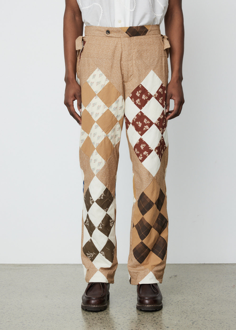 Pony Calico Quilt Trousers