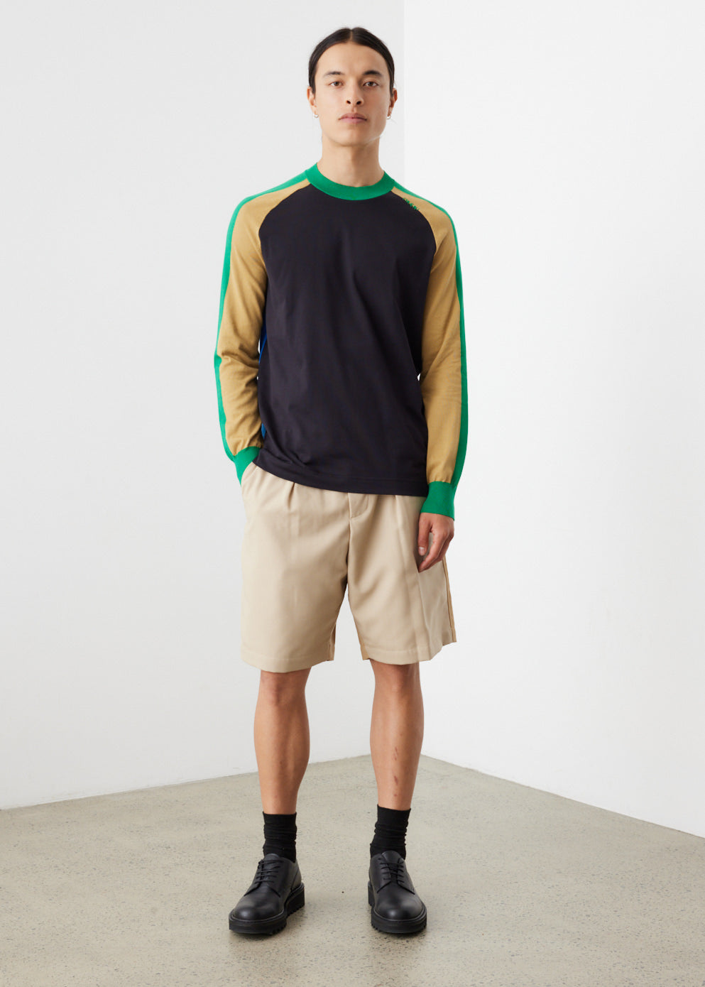 Marni -  Lightweight Panelled Knit Sweater - Knitwear