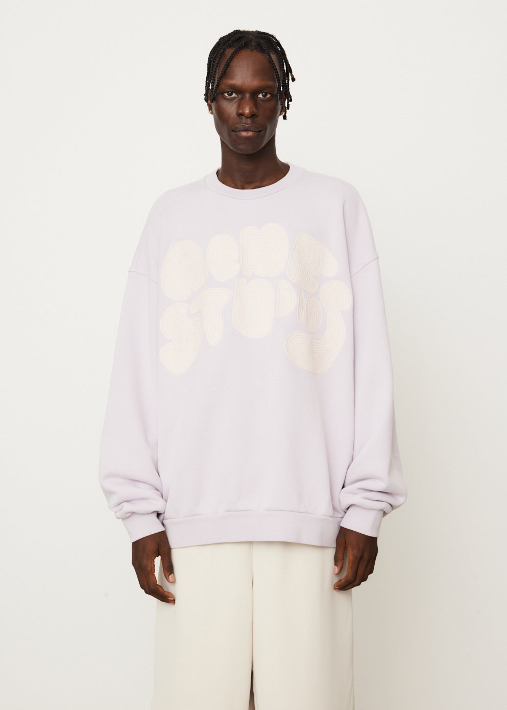 Acne Studios -  Fyre Bubble Logo Crewneck - Sweater