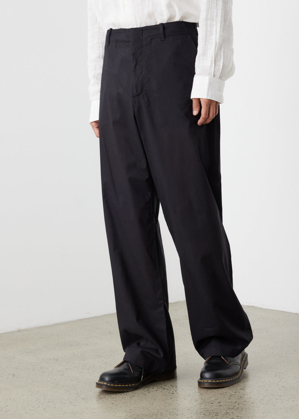 OURLEGACY アワーレガシー REDUCED TROUSERS BLACK