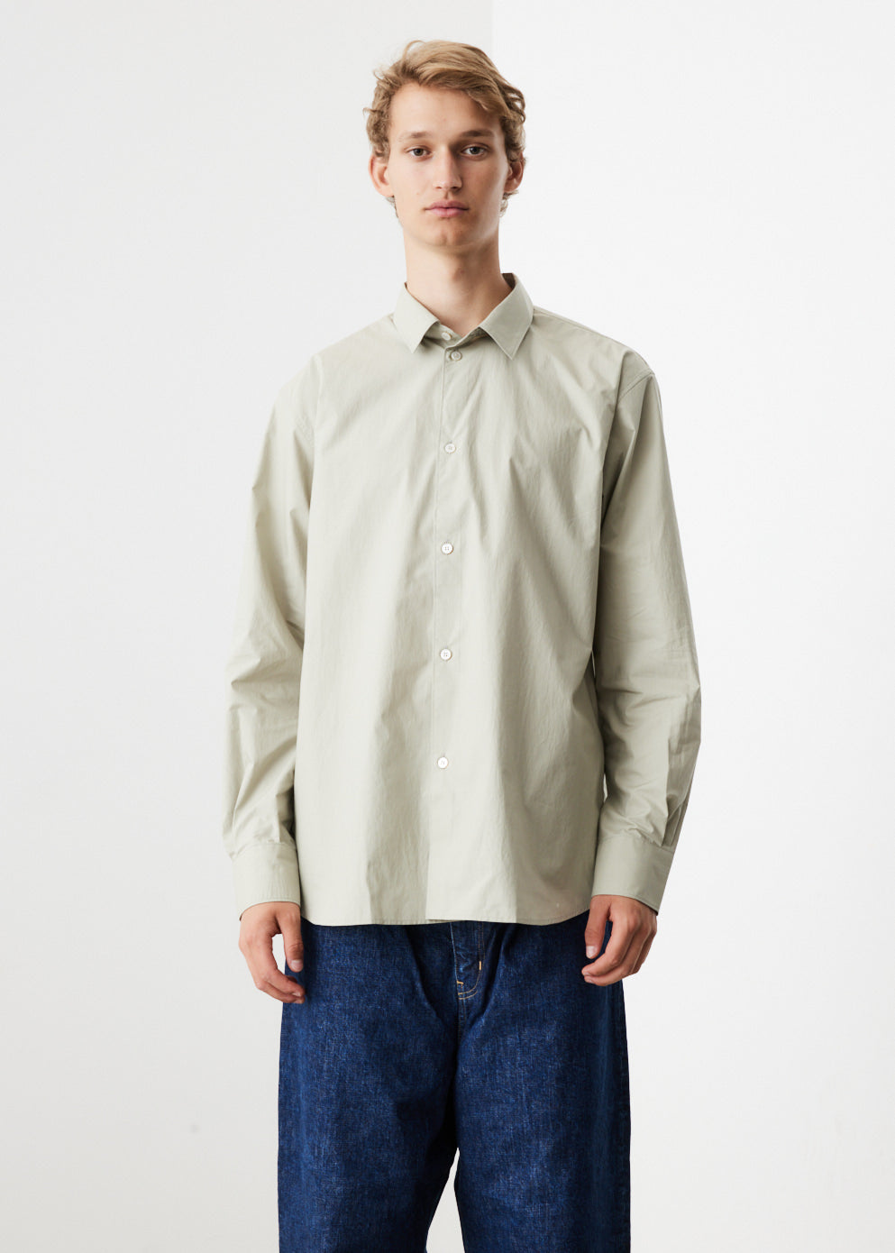 Studio Nicholson -  Lightweight Poplin Shirt - Shirt