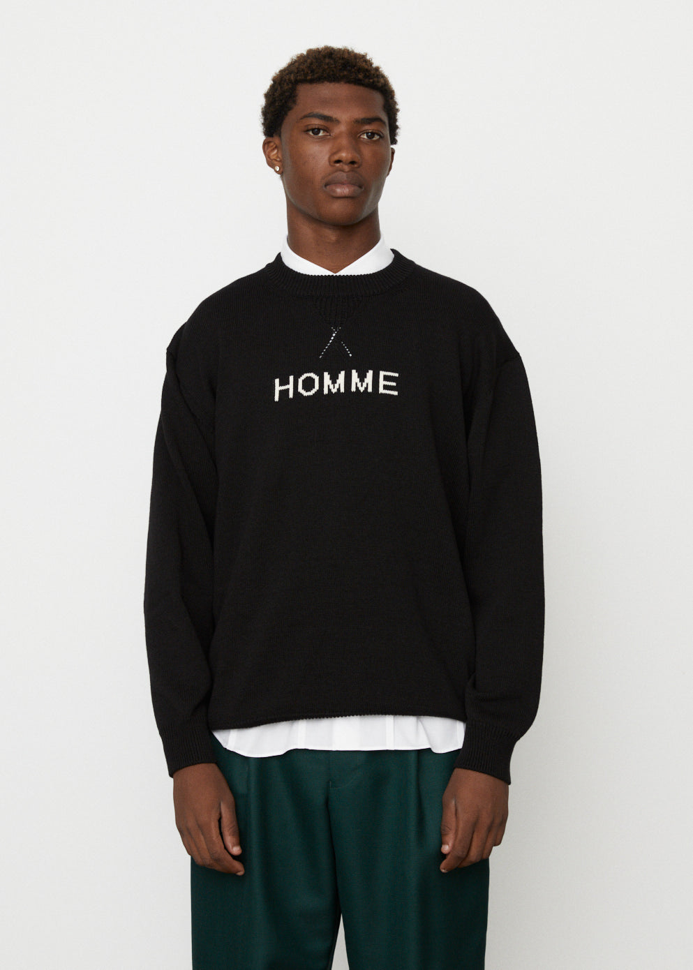 Homme balenciaga sweater best sale