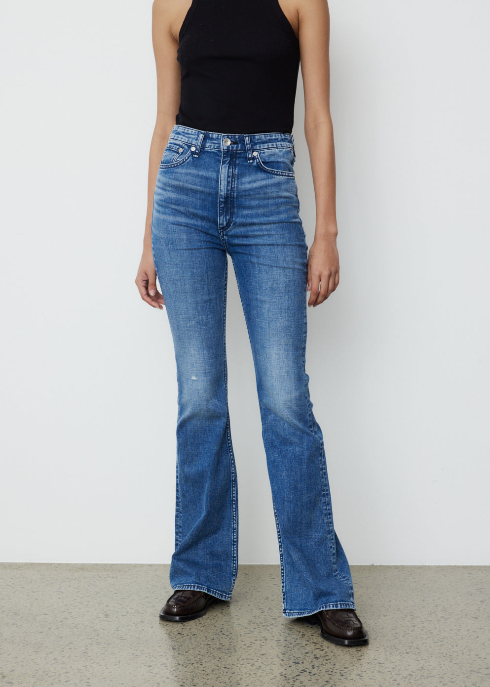 RAG & BONE Casey high-rise flared jeans