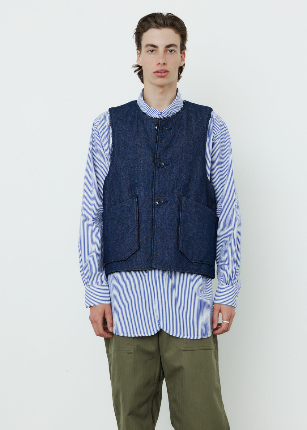 engineered garments over vest S 19AW