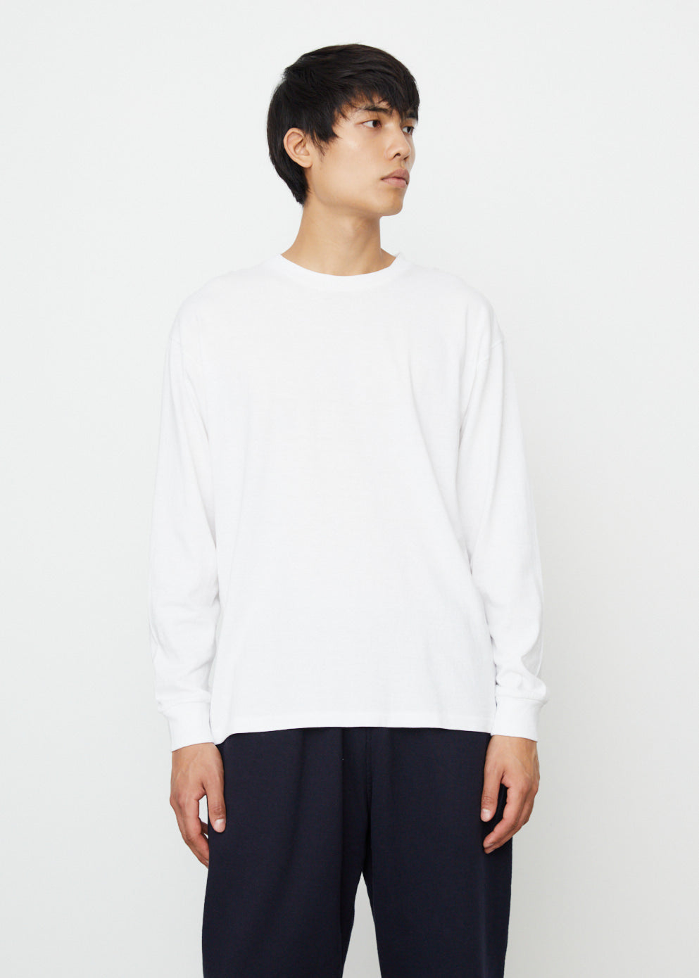 Open End Cotton Long Sleeve T-Shirt