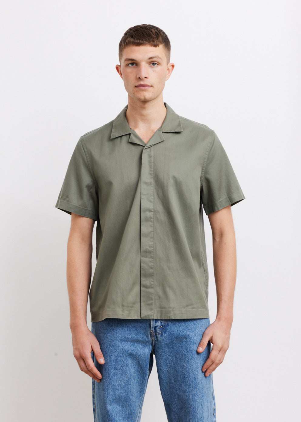 York Camp Collar Short Sleeve Shirt