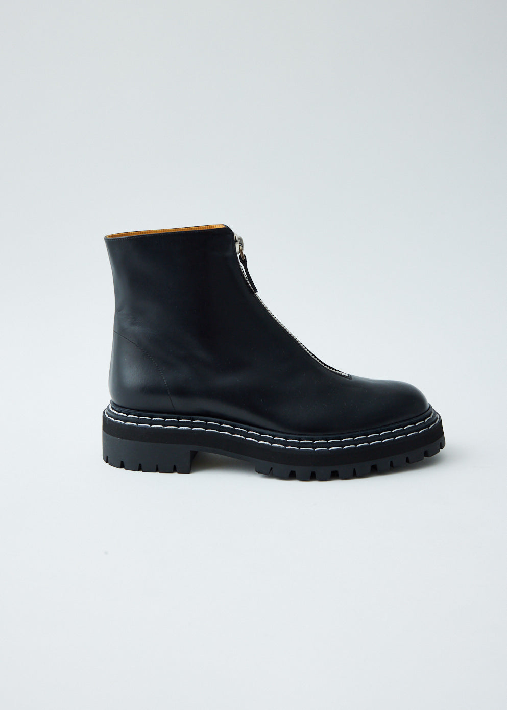 Lug Sole Zip Boots