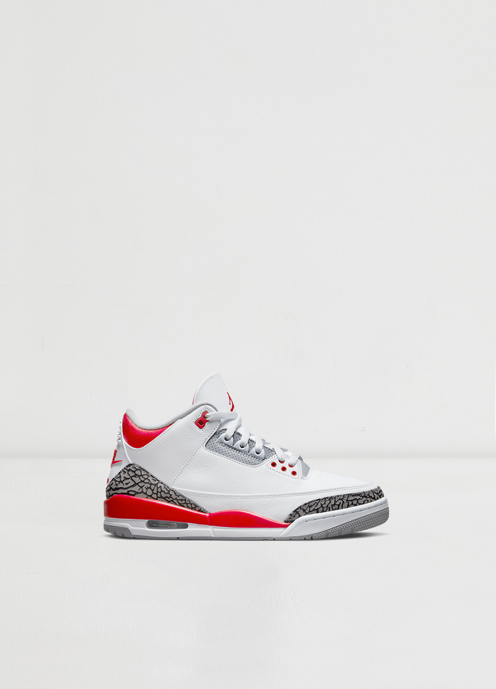 Jordan 3 2025 white fire red