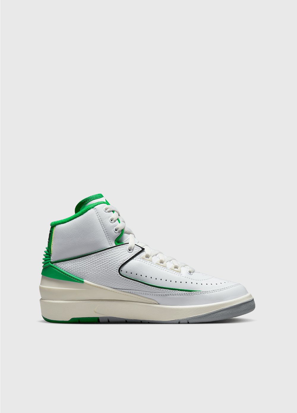 Nike -  Children's Air Jordan 2 Retro 'Lucky Green' Sneakers - Sneaker