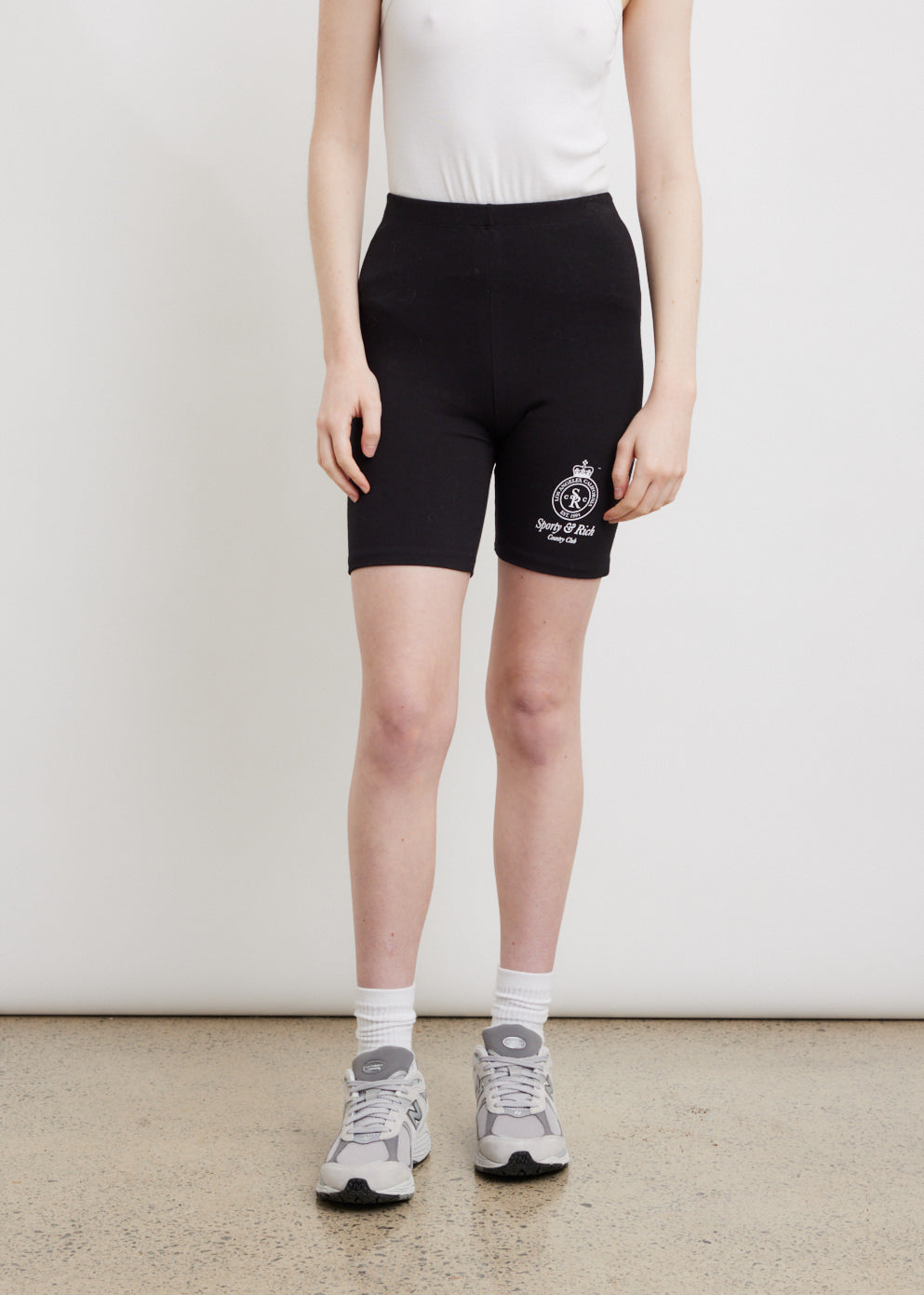 Sporty and discount rich biker shorts