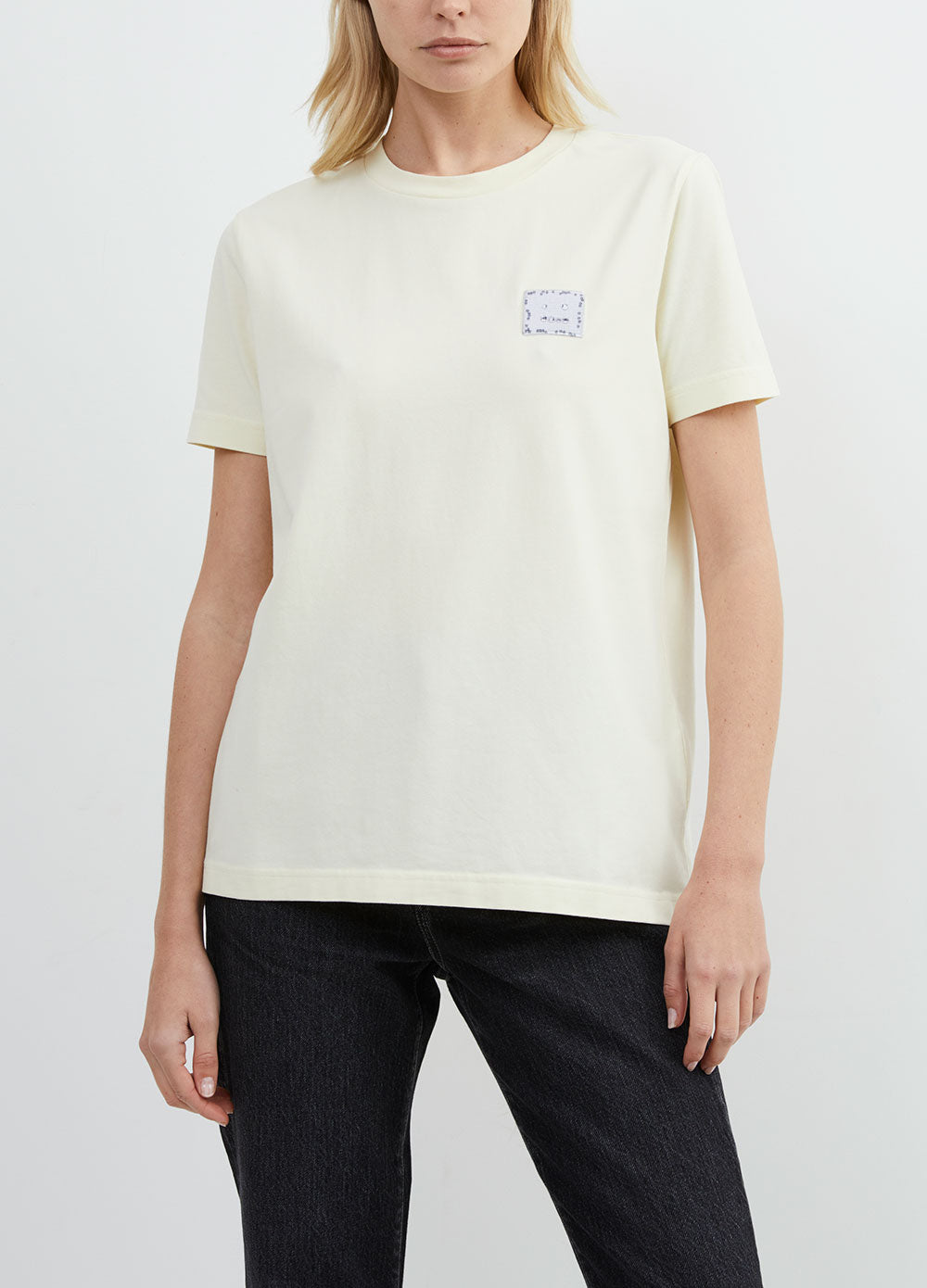 Acne Studios -  Beaded Face T-Shirt - Tshirt logo