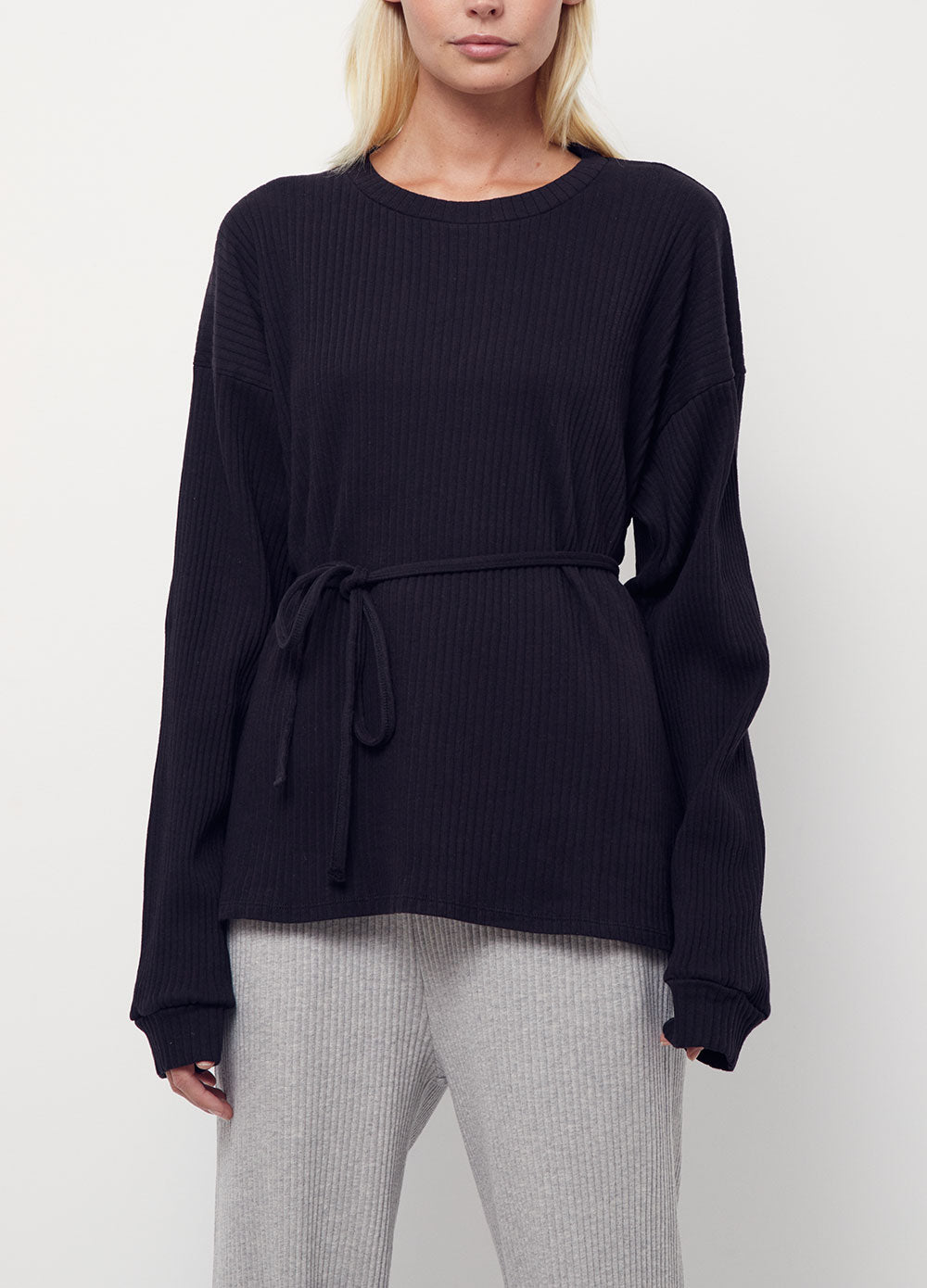 Shaw Long-sleeve Rib Top