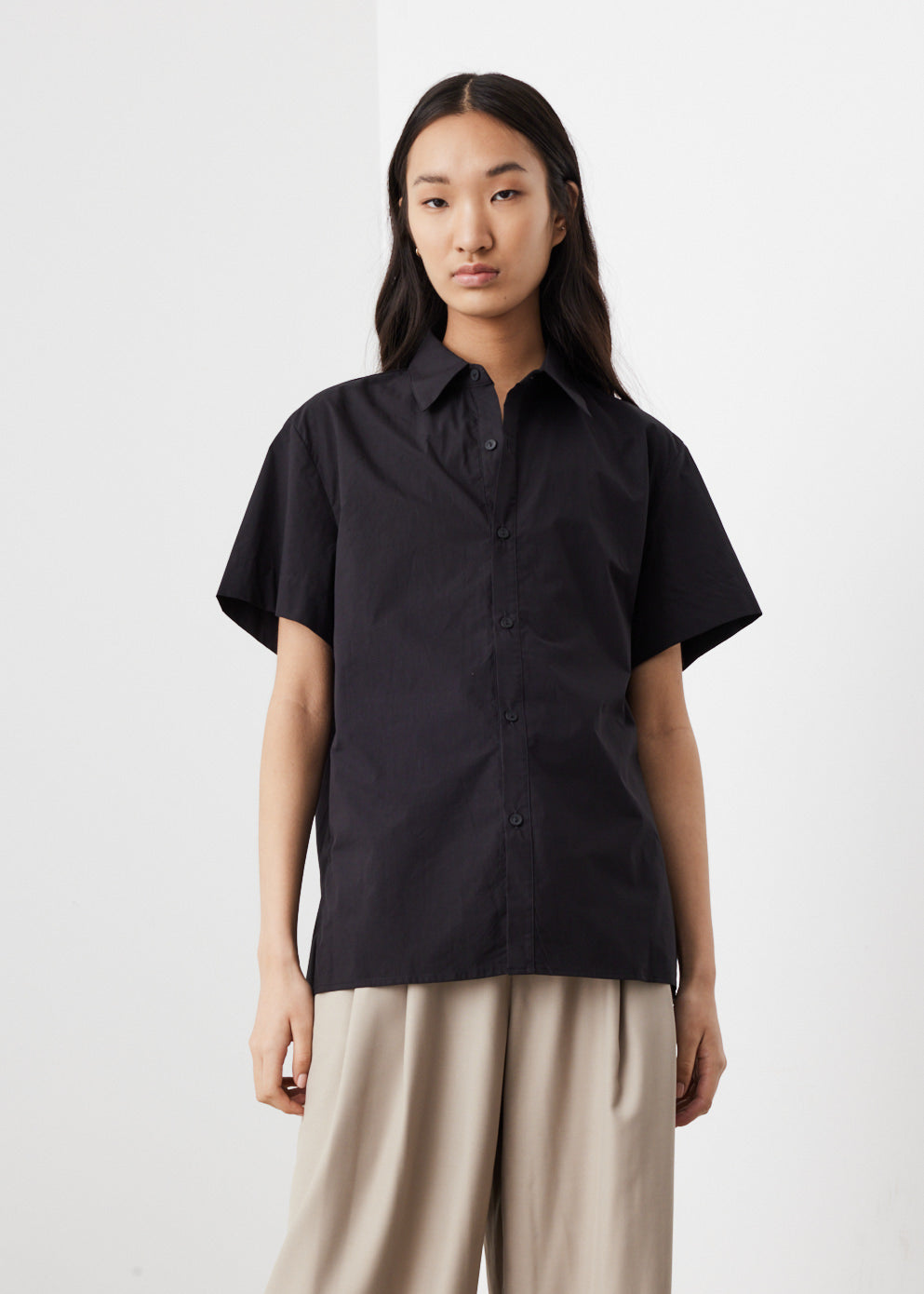 Matteau -  Relaxed Short Sleeve Shirt - Shirt