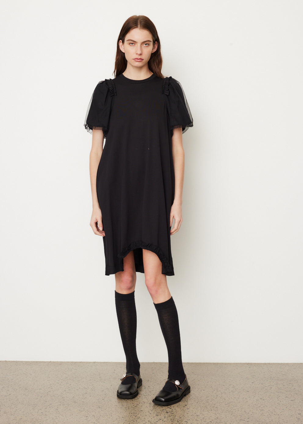 Puff sleeve t shirt 2024 dress