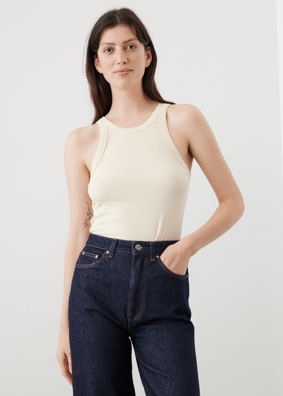 Women’s On The Go-to Rib Crop Tank made with Organic Cotton | Pact