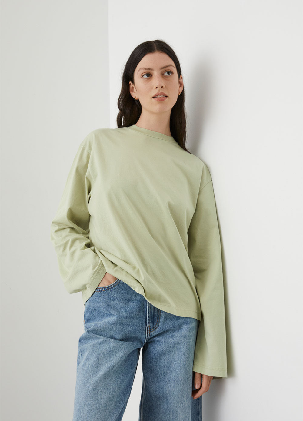 Acne Studios -  Edie Long Sleeve T-Shirt - Tshirt logo