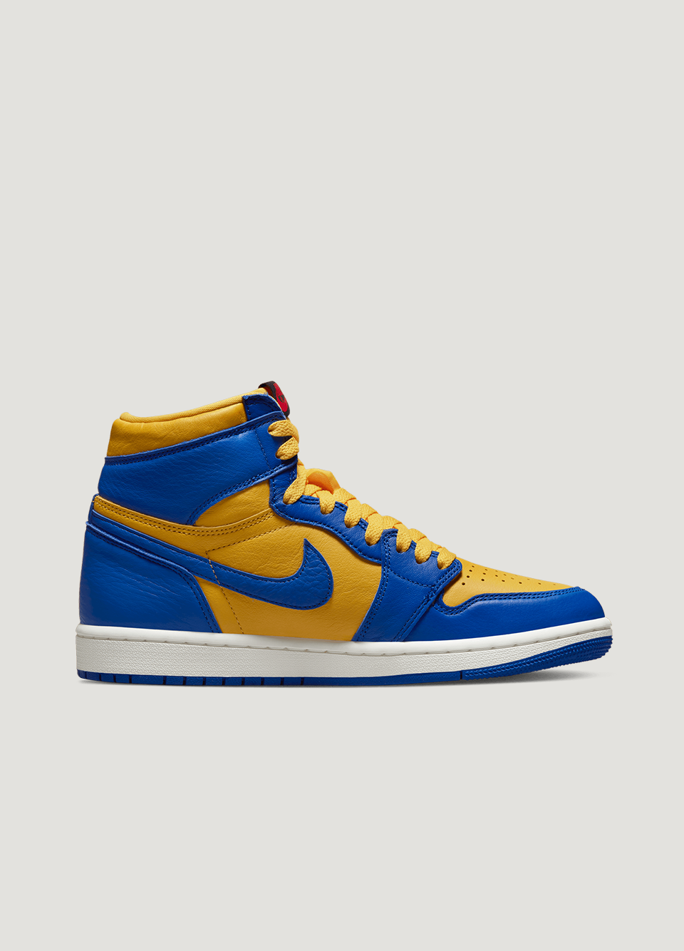 WOMEN'S NIKE AIR JORDAN 1 'GAME ROYAL AND VARSITY MAIZE'