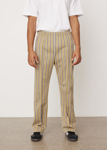 Poly Jacquard Track Pant